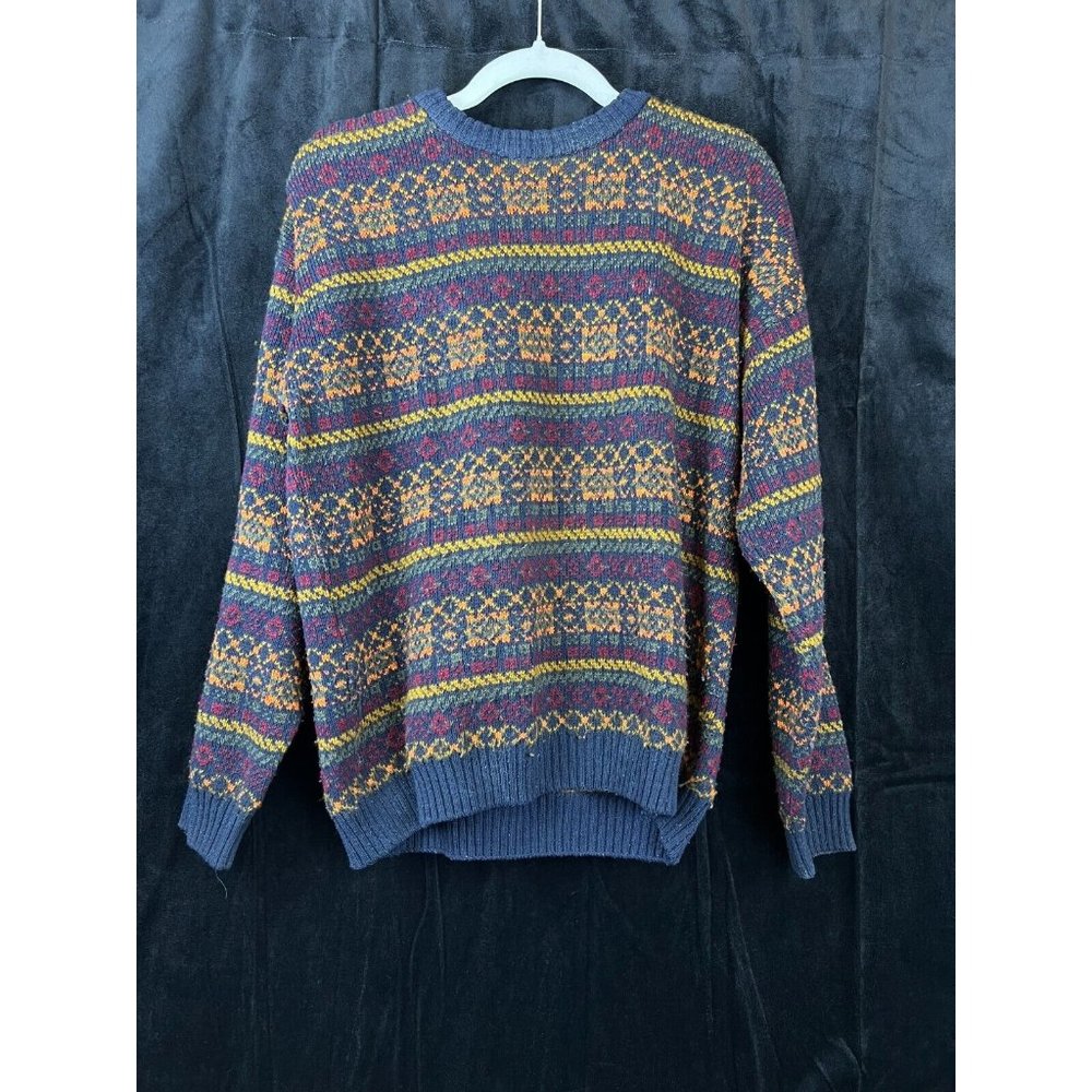 Murray Brothers of Hawick Scotland Heavy Colorful Sweater Size Small S